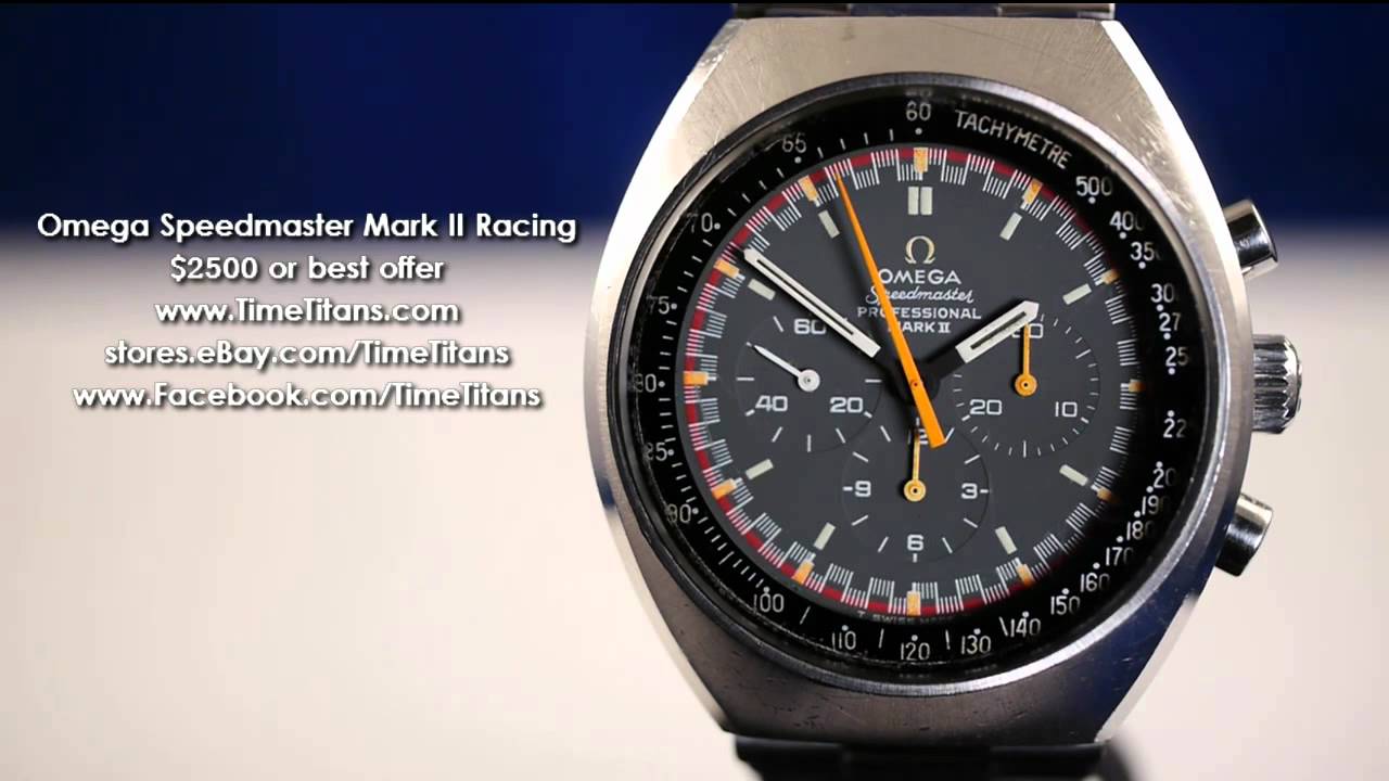 speedmaster mark 2 racing