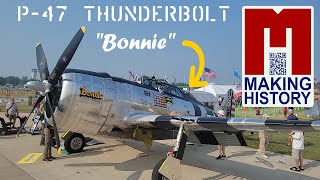EAA Airventure Oshkosh 2023 P-47 "Bonnie"
