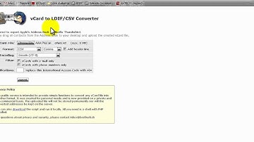 How to Export Contacts from iCloud