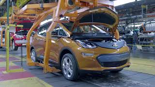 Производство электромобиля Chevrolet Bolt EV