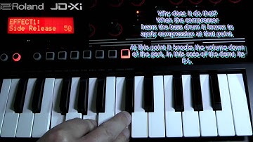 Roland JDXI Update 1.50 new Feature 4