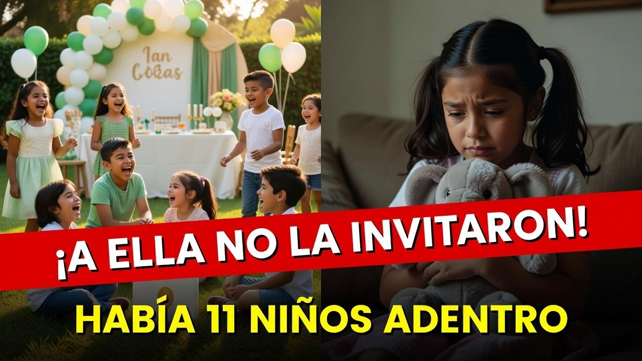 Mi Hermana Excluyó a Mi Hija del Baby Shower… Había 11 Niños Adentro | Un Mensaje Lo Cambió Todo