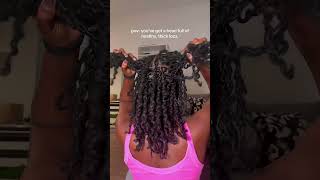 POV: you’ve got a head full of healthy, thick locs. #locs #locsjourney #locstyles #hairgrowth