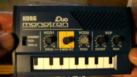 Korg Monotron Duo Unboxing
