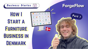 Business Diaries | HOW TO START A FURNITURE BRAND in DENMARK (Step by Step) | Part 1