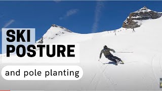 The Perfect Ski Posture (Arm Position and Pole Planting) - WSSA Ski Techniques & Tactics