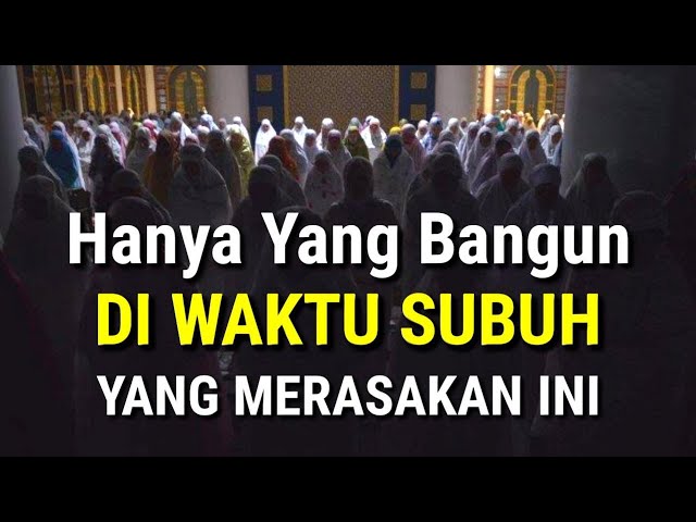 Banyak Yang Tidak Tahu !! Kejadian Terbesar Yang Terjadi Diwaktu Subuh class=