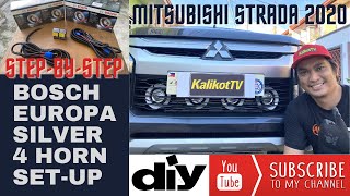 BOSCH EUROPA SILVER 4 HORN SET-UP| KalikotTV by Mr Kalikot