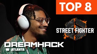 DreamHack Atlanta 2023 SF6 TOP 8 (iDom, Punk, JB, Dual Kevin, Terrence) - Street Fighter 6