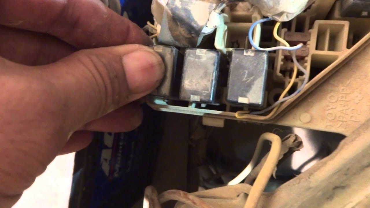 Toyota Echo Security no start. A weird tip on car starting ... 1996 toyota corolla fuse box 