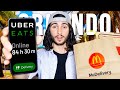 84 HOUR Uber Eats Challenge | Is it a good side hustle?