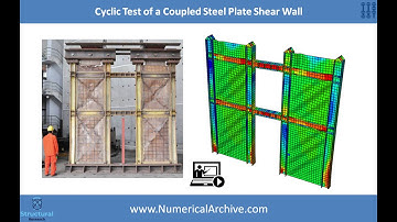 ABAQUS Video Tutorial; Cyclic Test of a Coupled Steel Plate Shear Wall