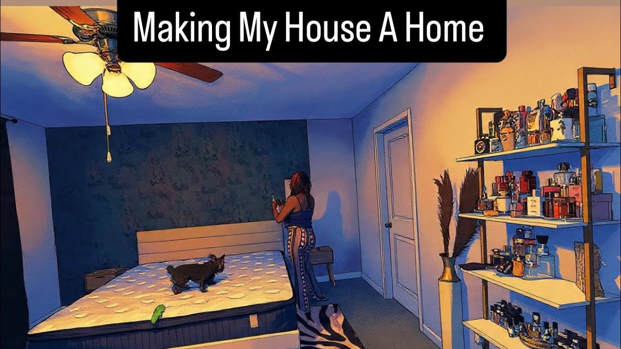 Making My House A  Home| Finally Bedroom Is Done| Ep8