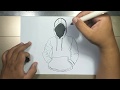 How to draw HOODIE step by step