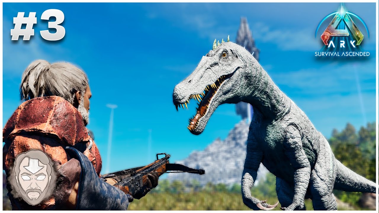 MEU PRIMEIRO LEVEL 150! NO ARK SURVIVAL ASCENDED - A ILHA VANILLA PARTE ...