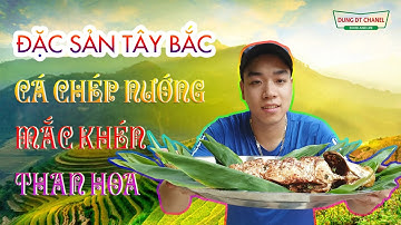 Cá nướng mắc khén than hoa| Đặc sản Tây Bắc| Trúc xanh TV