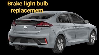 2021 hyundai IONIQ brake light bulb replacement by Hyundai How To 2,573 views 9 months ago 4 minutes, 53 seconds