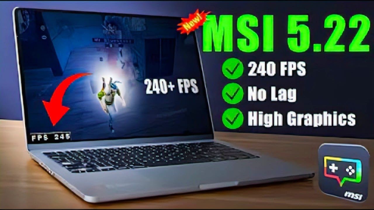 ✅ Latest MSI 5.22.75.6322 | Best Free Fire Emulator for Low End PC 🚀 240 FPS Test