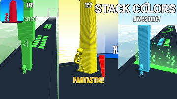 Stack Colors Gameplay Walkthrough