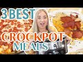 YOU HAVE TO TRY THESE EASY CROCKPOT RECIPES | BEST &amp; MOST DELICIOUS DINNER IDEAS | CROCKPOT DINNERS