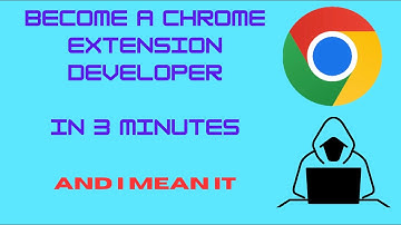 Chrome Extension Dev in 3 Minutes