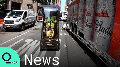 UPS Tries Electric Bikes for Deliveries