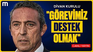 Fenerbahçe Eski Başkanı Ali Koç Divan Kurulu Toplantısı Canlı Yayın