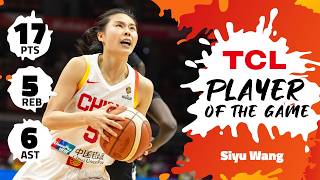Siyu Wang (17 PTS) | TCL Player Of The Game | CHN vs SSD | #FIBAWWC 2026 Qualifying Tournament
