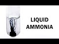 Making Liquid Ammonia and Ammonia Gas (& dissolving Li and Na metal)