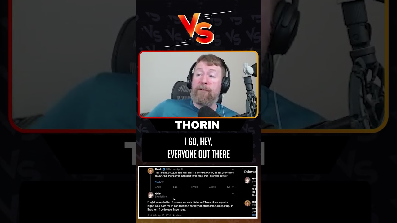 Thorin DESTROYED by T1 Fan?! 😂