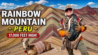 Geologic Wonder In The Peruvian Andes: The Rainbow Mountain!