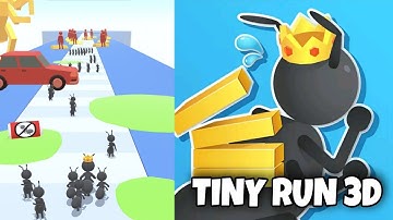 Tiny Run 3D All Levels Android Gameplay Walkthrough HD Level 1-5