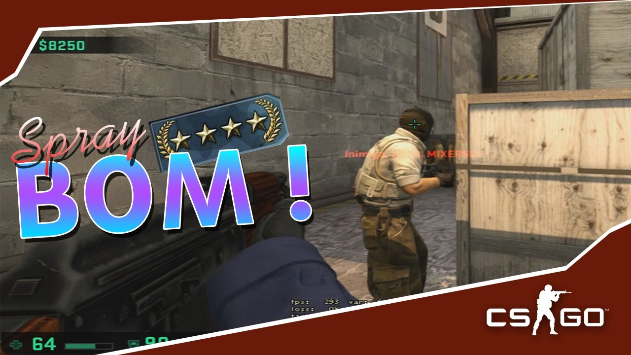 CS:GO Competitivo - Spray Bom #02 - YouTube