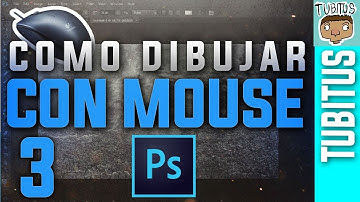 Como dibujar con mouse en Adobe Photoshop, sin usar tableta gráfica tutorial Parte 3