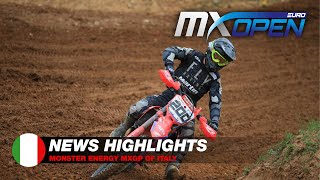 EMXOpen News Highlights | 2021 Monster Energy MXGP of Italy