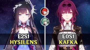 Hysilens E2S1 + Kafka E0S1 Gameplay with Tribbie E1S1 & Huohuo E0S1 vs MoC 12 - Honkai: Star Rail