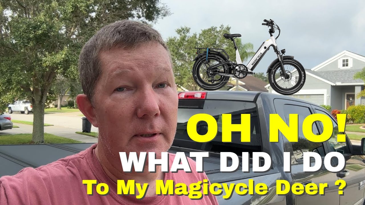 I Am SICK About MY MAGICYCLE DEER 20" Ebike YouTube