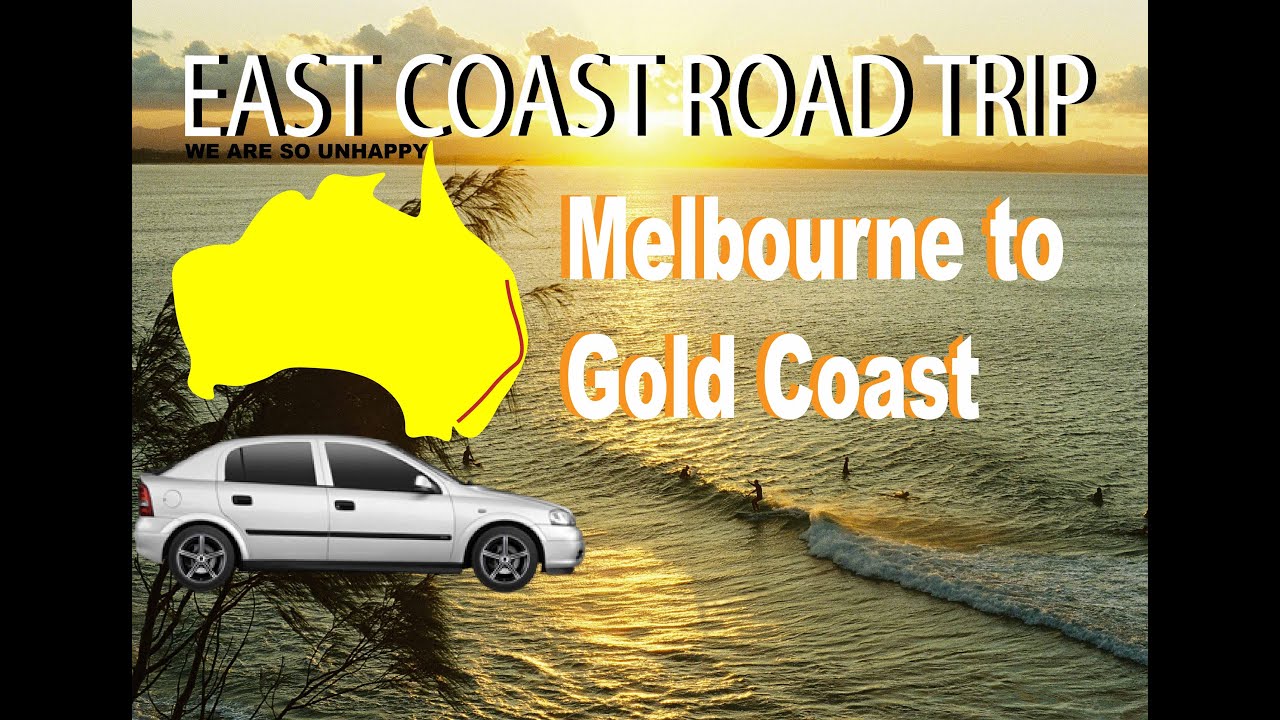 Australian Road Trip! Melbourne to Gold Coast Byron Bay Newcastle YouTube
