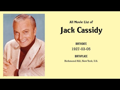 Video: Jack Cassidy: filmografija, osobni život