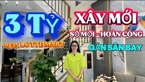 #15 BÁN NHÀ XÂY MỚI GÒ VẤP | 3 TỶ XXX  - VỊ TRÍ THUẬN LỢI - GẦN LOTTE GÒ VẤP