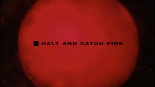 Halt and Catch Fires opening
Halt and Catch Fire is an American period drama television series created by Christopher Cantwell and Christopher C. Rogers. It aired on the cable network AMC in the United States from June 1, 2014, to October 14, 2017, spanning four seasons and 40 episodes. Taking place over a period of more than ten years, the series depicts a fictionalized insiders view of the personal computer revolution of the 1980s and the growth of the World Wide Web in the early 1990s. The shows title refers to computer machine code instruction Halt and Catch Fire (HCF), the execution of which would cause the computers central processing unit to stop working (catch fire being a humorous exaggeration).
In season one, the company Cardiff Electric makes its first foray into personal computing, with entrepreneur Joe MacMillan (Lee Pace) running a project to build an IBM PC clone with the help of computer engineer Gordon Clark (Scoot McNairy) and prodigy programmer Cameron Howe (Mackenzie Davis). Seasons two and three shift focus to a startup company, the online community Mutiny, that is headed by Cameron and Gordons wife Donna (Kerry Bishé), while Joe ventures out on his own. The fourth and final season focuses on competing web search engines involving all the principal characters.
Yoy can read more about this serie in:
https://en.wikipedia.org/wiki/Halt_and_Catch_Fire_(TV_series) Halt and Catch Fires opening