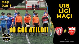 U18 Maçında 10 Gol Küçükpazar - S. Sultançiftliği Maç Özeti