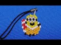 Миньон - с мешком подарков. Брелок из бисера. Ugly I. Beading. DIY. Tutorial. Beadworks