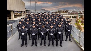 Full Graduation Ceremony of Police Trainee Session 91, held March 18, 2021 at Nissan Stadium