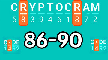 CRYPTOGRAM level 86 87 88 89 90