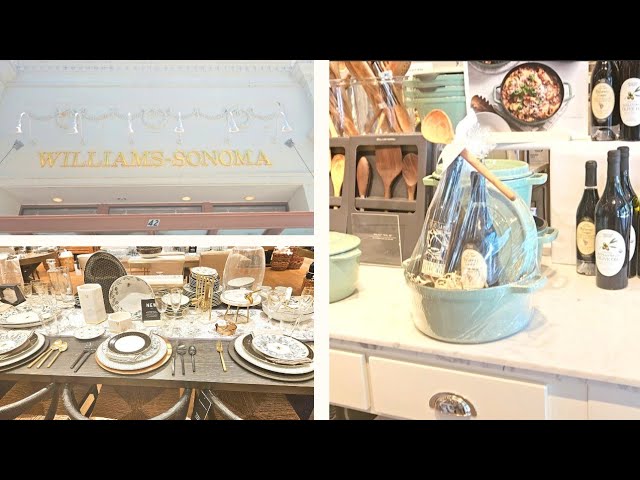 SHOP WITH ME: Store Tour of Williams Sonoma in Winter Park, Florida 