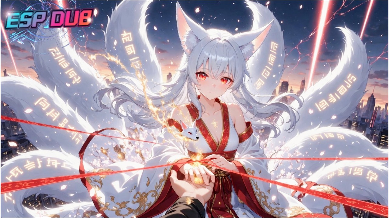 Mi novia es en realidad un espíritu zorro de mil años.Cola de zorro revelada en la noche de bodas.