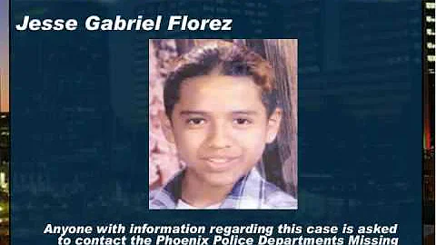 Phoenix Police Missing Person - Jesse Gabriel Florez