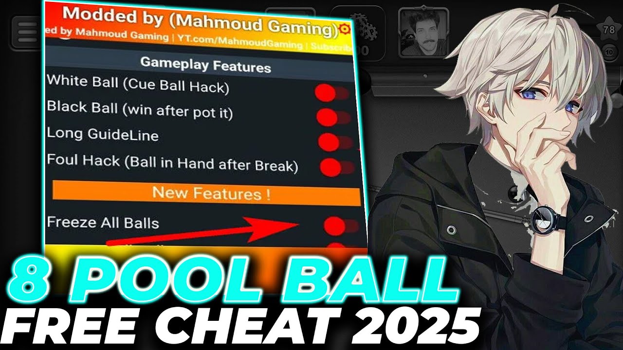 Free Hack for 8 Ball Pool 2025 | Download Free Cheat on PC | 8 Ball Pool Cheat 2025
