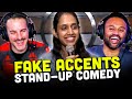 Fake accents  standup comedy  niv prakasam  reaction